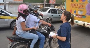Campanha "Pipa Legal" realiza blitz educativa em Montes Claros