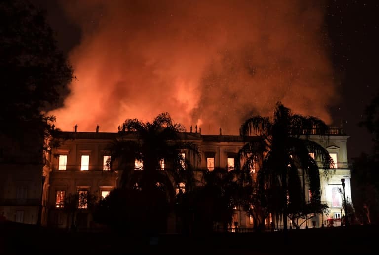 Incêndio destrói o Museu Nacional, a primeira instituição científica da história do país