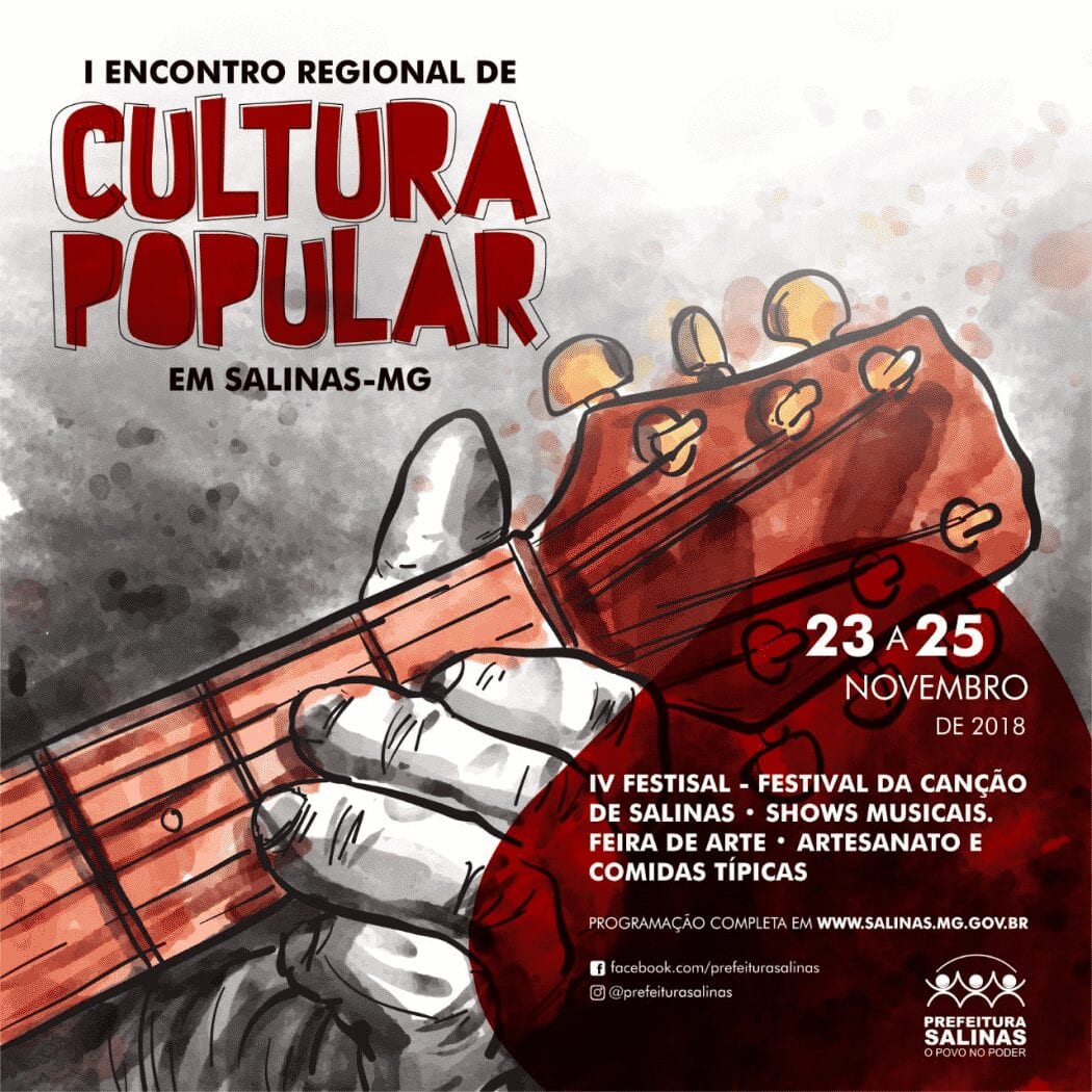 Abertas as inscrições para o I Encontro Regional de Cultura Popular de Salinas
