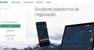 Foto: Plataforma de negociação Olymp Trade.
