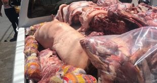 Operação vistoriou casas de carnes em Montes Claros — Foto: Vigilância Sanitária de Montes Claros/Divulgação