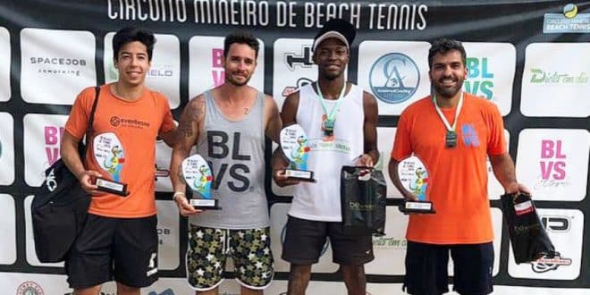 Líder do ranking nacional conquista título em Montes Claros da 6ª etapa do Circuito Mineiro de Beach Tennis