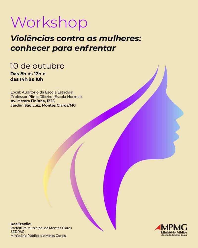 Em Montes Claros, evento de combate à violência contra a mulher