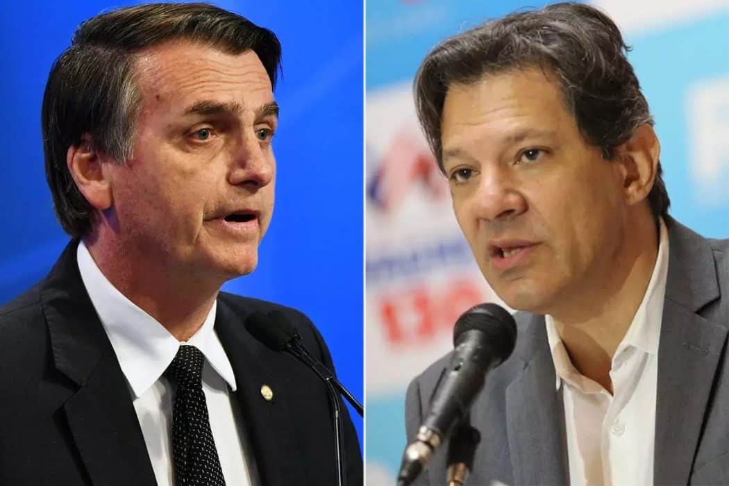 Eleições 2018 - Datafolha: com 58% dos votos válidos, Bolsonaro venceria Haddad