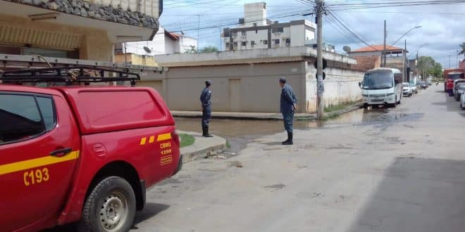 Bombeiros realizam vistoria em áreas de risco de inundação em Montes Claros