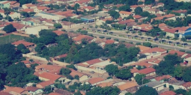 Vista de Luislândia, no Norte de Minas (Foto: Divulgação)