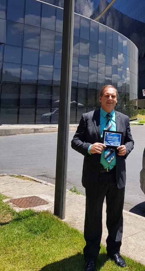 Delegado Renato Nunes é homenageado em evento da Caixa Econômica por reduzir crimes de explosão de caixas eletrônicos no Norte de Minas.