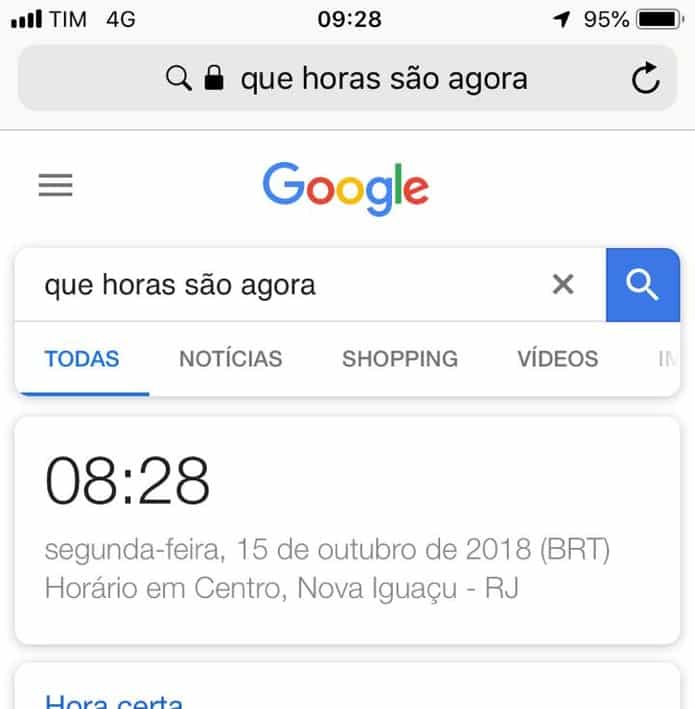 Clientes da TIM reclamam de iPhone com hora errada. Operadora não se pronunciou até agora.
