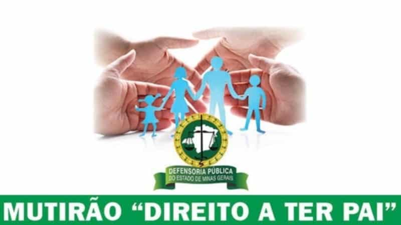 Mutirão “Direito a Ter Pai” acontece na sexta (23/11), em Montes Claros e 42 cidades mineiras