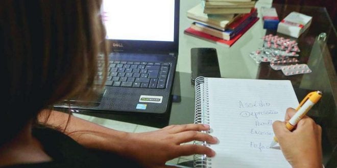 Sem saúde. Publicitária Patrícia Soares sofreu assédio moral por cinco anos e desenvolveu depressão pelas atitudes de uma superior