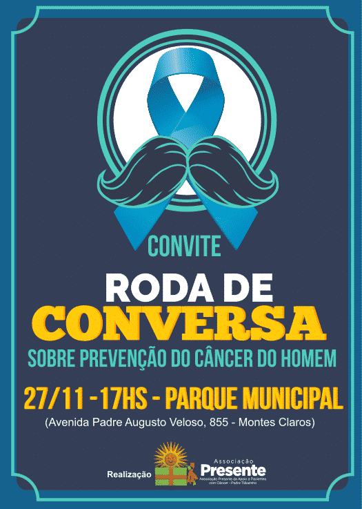 Associação Presente realiza roda de conversa para discutir o câncer de próstata