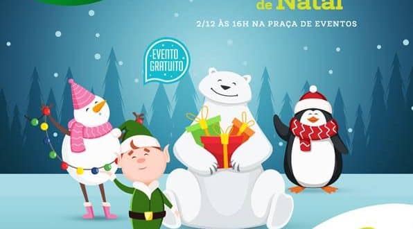 Desfile de Natal e Moc Divertido são atrações imperdíveis para este final de semana no Montes Claros Shopping