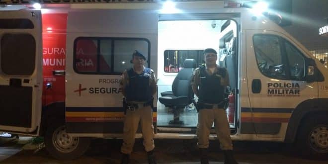 Em Montes Claros, Base móvel policial atende 7 bairros, com ponto fixo na Av. Donato Quintino