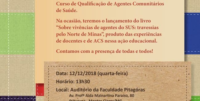 ESP-MG conclui formação de Agentes Comunitários de Saúde no Norte de Minas