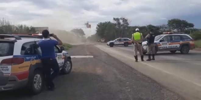 Acidente com viatura da PM, deixa um soldado morto em Janaúba