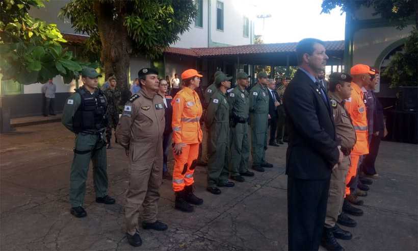 Tragédia de Brumadinho - Tropa de Israel que atuou em Brumadinho se despede de bombeiros e policiais mineiros