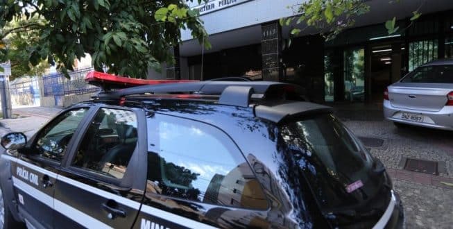 Suspeitos foram levados para prestar esclarecimentos no Ministério Público