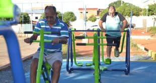 Montes Claros - Nova academia ao ar livre no bairro Antônio Pimenta