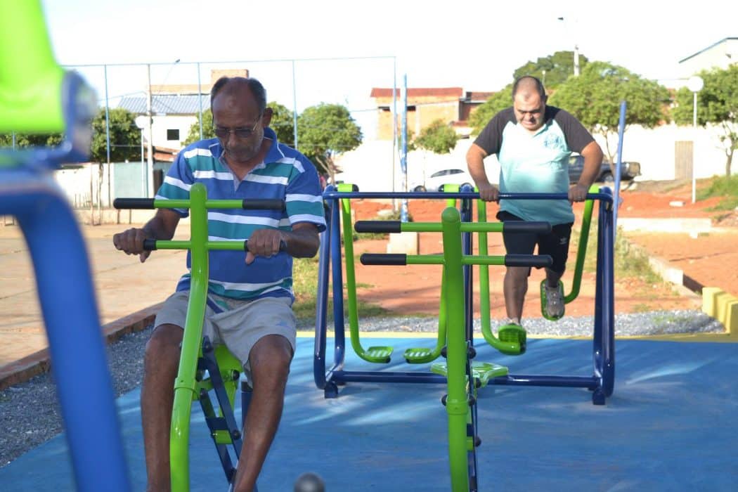 Montes Claros - Nova academia ao ar livre no bairro Antônio Pimenta