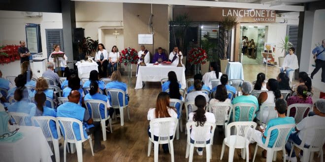 Montes Claros - Capelão da Santa Casa de Montes Claros celebra missa dos enfermos