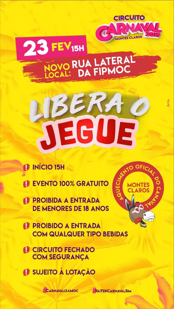 Montes Claros - Jegue Love anima folões neste sábado, 23 