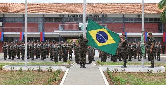 Montes Claros - 55º Batalhão de Infantaria terá solenidade de Juramento à Bandeira