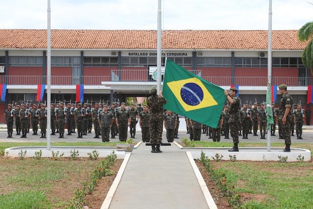 Montes Claros - 55º Batalhão de Infantaria terá solenidade de Juramento à Bandeira