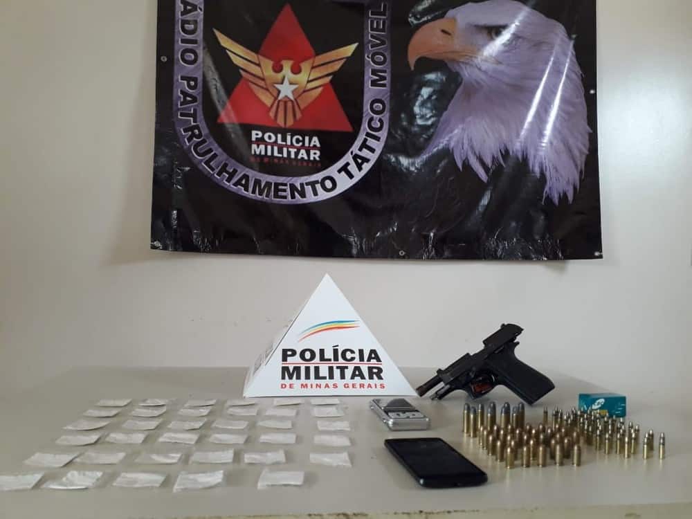 Norte de Minas - PM prende homem com passagens por tráfico e homicídio em Taiobeiras