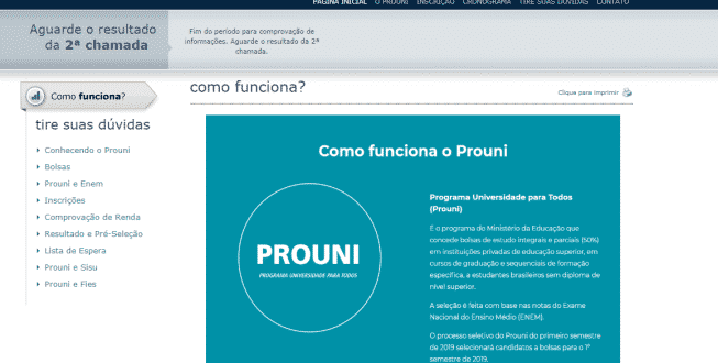 Resultado da 2ª chamada do ProUni sai nesta quarta-feira; confira a documentação