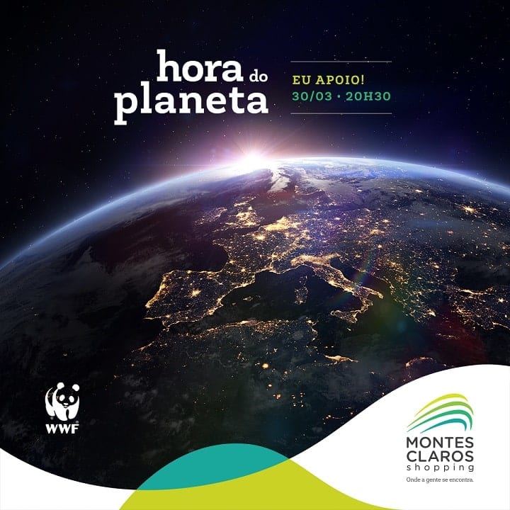 Montes Claros - Montes Claros Shopping participa da Hora do Planeta