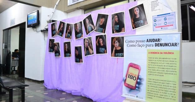 Montes Claros - Exposição na Prefeitura de Montes Claros denuncia os diversos tipos de violência contra a mulher