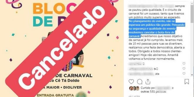 Montes Claros - Bloco carnavalesco de Montes Claros cancela circuito marcado para esta terça (5)