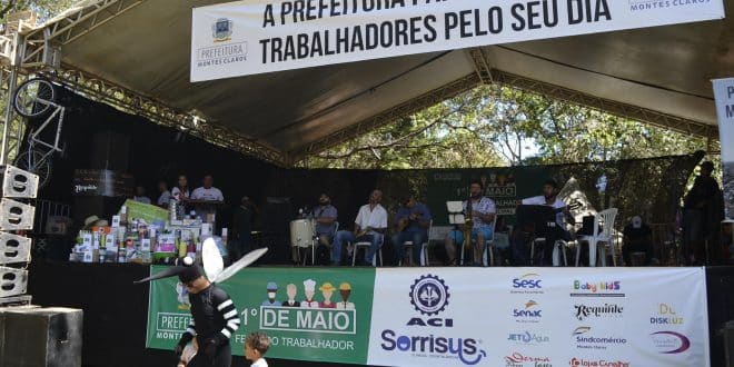 Montes Claros - Festa do Trabalhador vai reunir milhares de pessoas no Parque Milton Prates