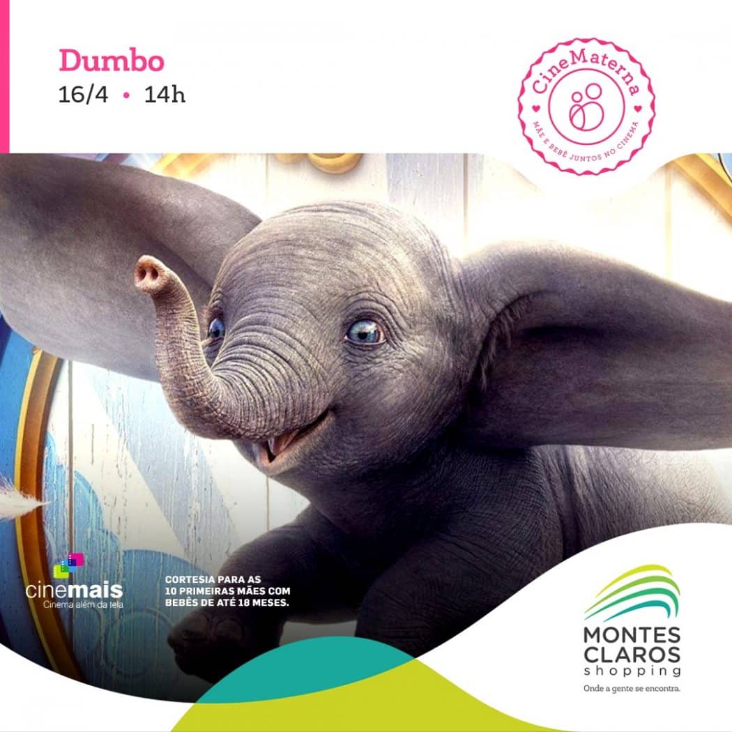 Montes Claros - Nesta terça, 16, tem sessão do CineMaterna no Montes Claros Shopping