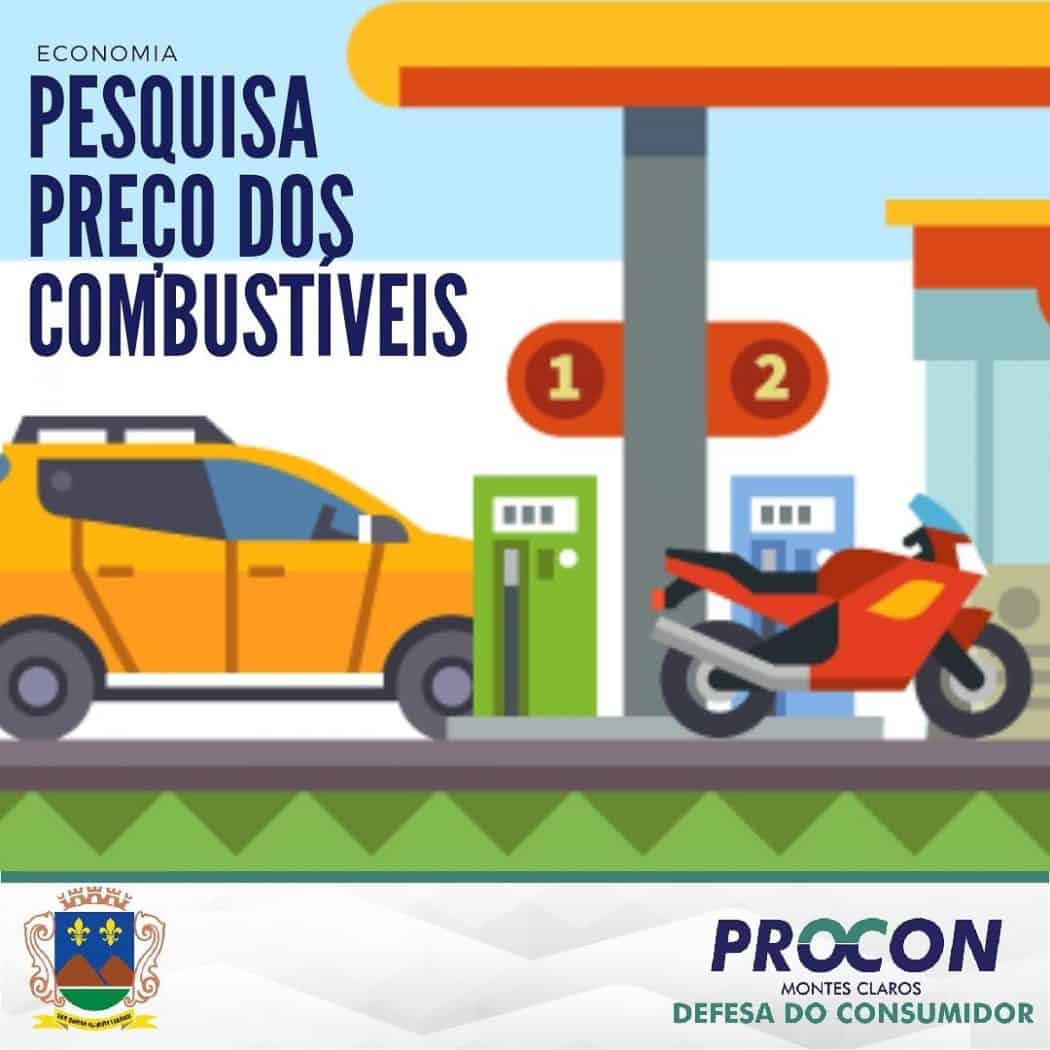 Montes Claros - Procon de Montes Claros divulga postos de combustíveis mais baratos