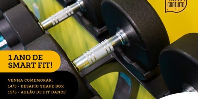 Montes Claros - Smart Fit comemora seu primeiro ano no Montes Claros Shopping com atividades esportivas
