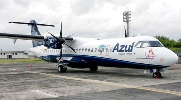 Azul terá 286.980 assentos extras na temporada de inverno