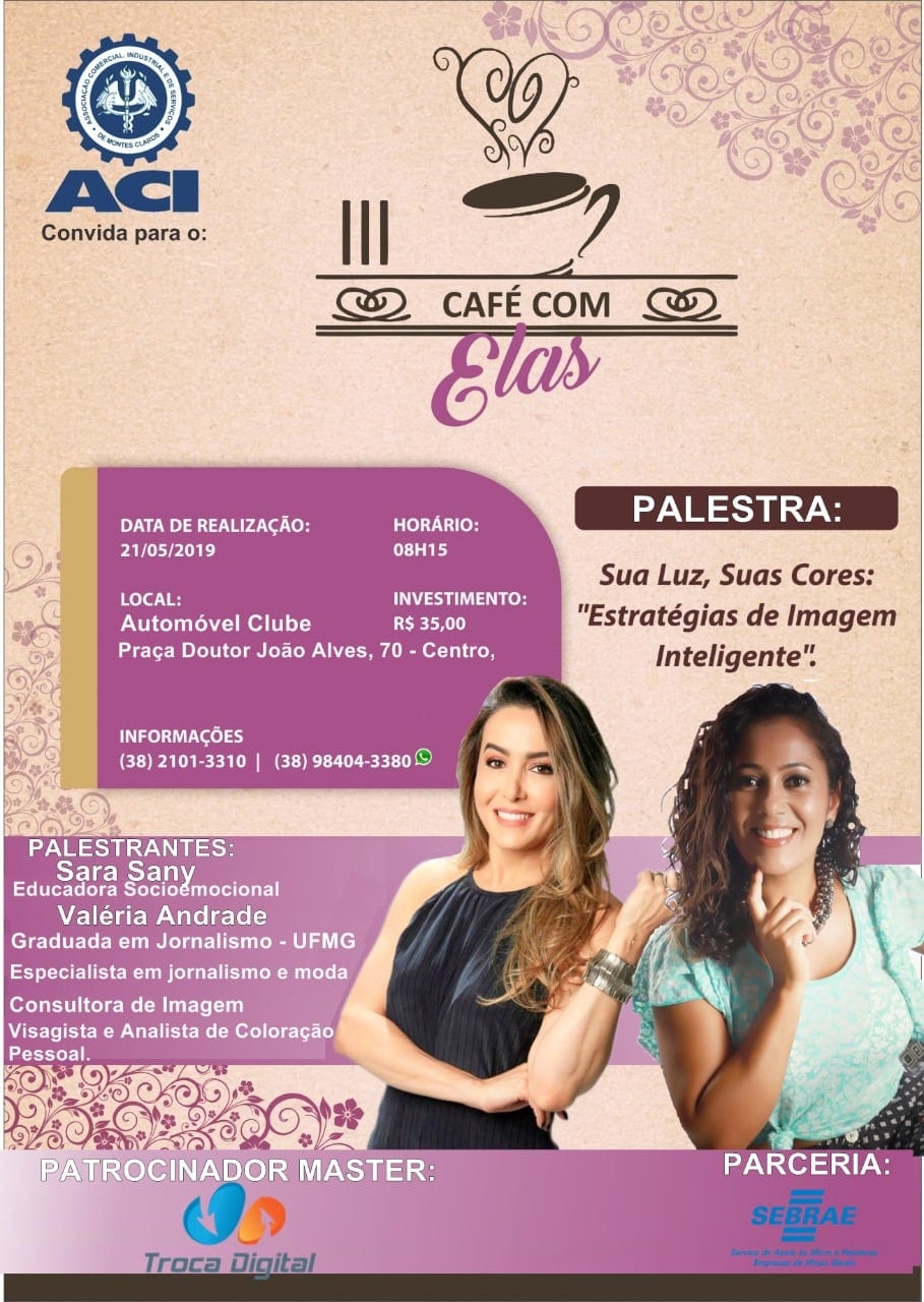 Montes Claros - 3º Café com Elas: ACI reúne empresárias para networking e autoconhecimento