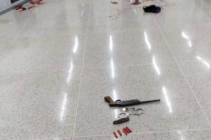 Armas utilizadas pelo agressor