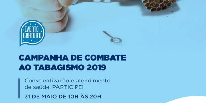 Montes Claros - No Dia Mundial sem Tabaco, o Montes Claros Shopping realiza ação de conscientização em parceria com a Oncológica