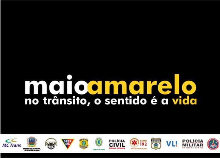 Montes Claros - Campanha Maio Amarelo tem várias atividades nessa semana