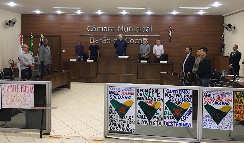 MG - CPI de Brumadinho realiza diligência em Barão de Cocais