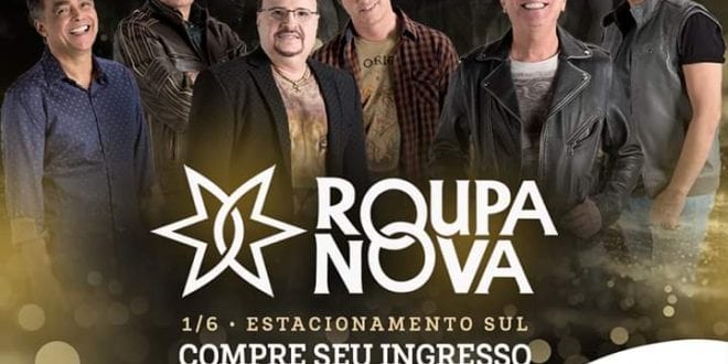 Montes Claros - Roupa Nova embala os corações apaixonados em show no Montes Claros Shopping neste sábado
