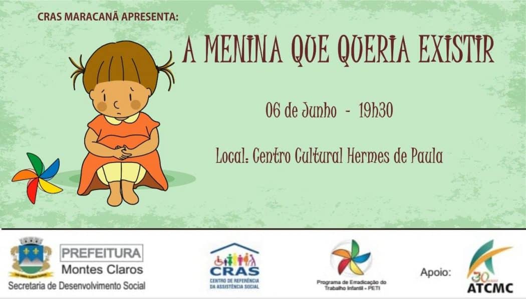 Montes Claros - Centro Cultural recebe, nesta quinta, peça teatral sobre trabalho infantil