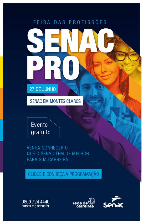 Montes Claros - Senac promove Feira das Profissões em Montes Claros