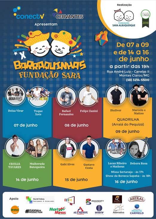 Montes Claros - Barraquinhas Fundação Sara