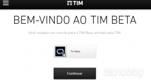 TIM Beta - Operadora de telefonia distribui convites grátis através de site oficial