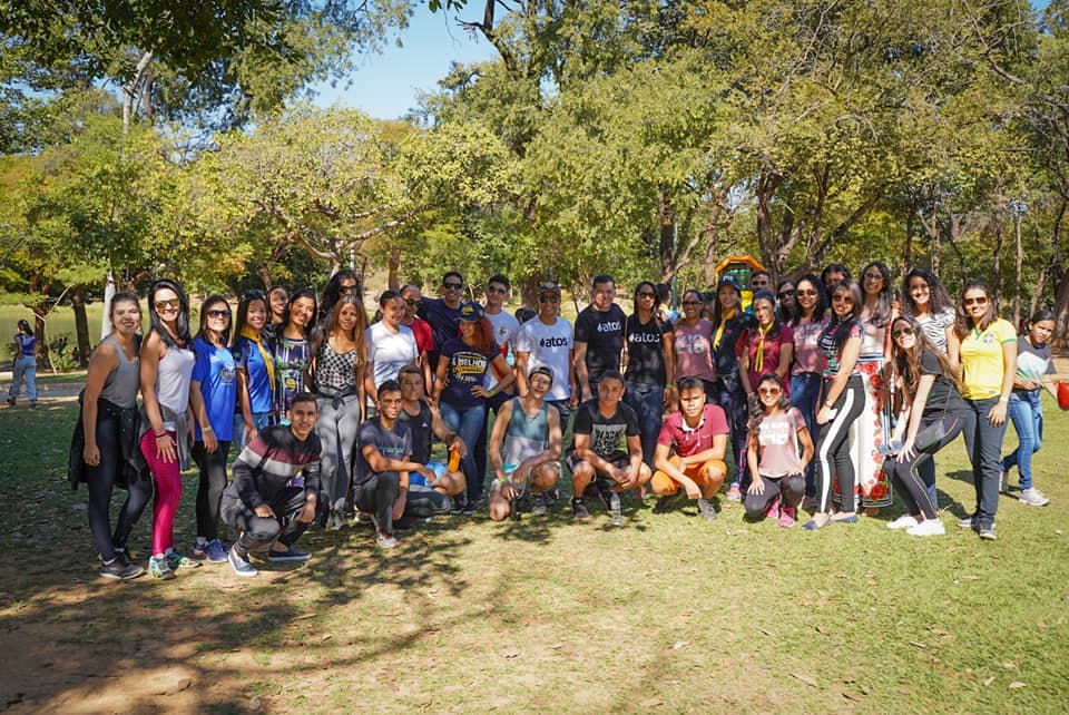 Jovens movimentaram o Parque Municipal na manhã deste domingo