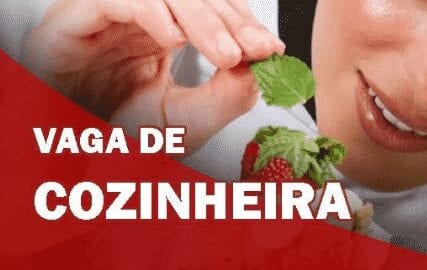 Vaga para cozinheira com experiência para Montes Claros