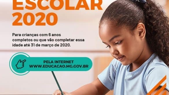 Norte de Minas - Prazo para Cadastro Escolar 2020 nesta semana